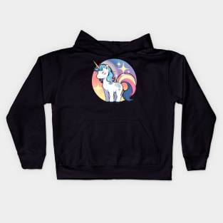 Unicorn Rainbow 03 Kids Hoodie